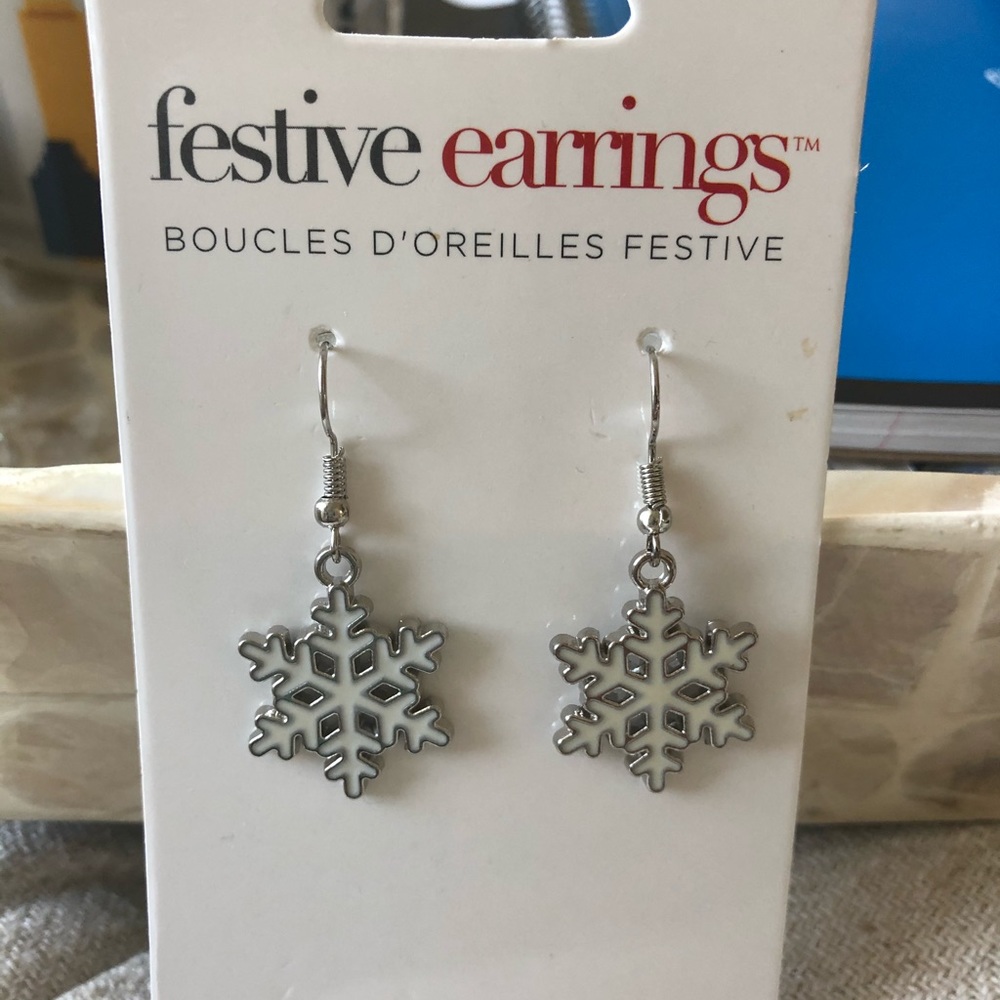 Snowflake Earrings